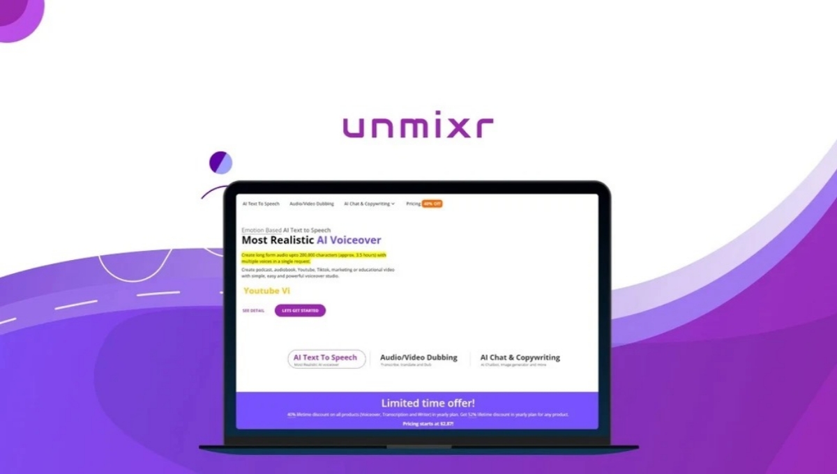 Unmixr Ai Lifetime Deal Review