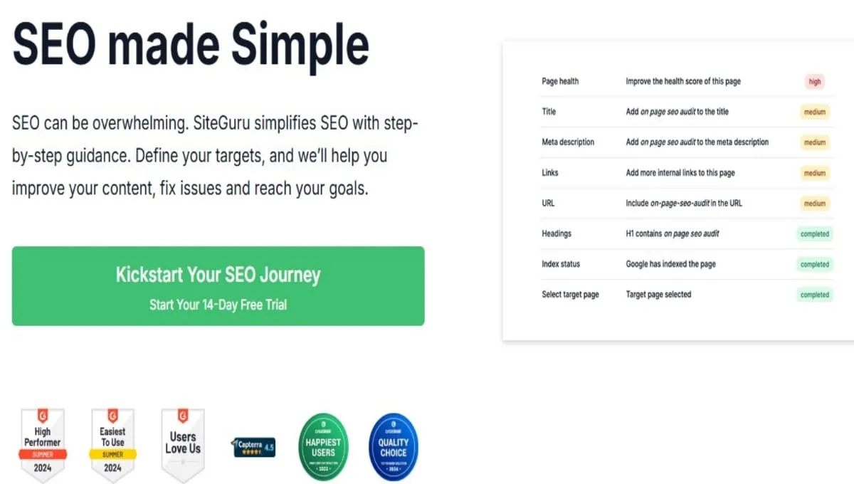 Siteguru Lifetime Deal